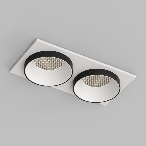 Встраиваемый светильник, IP 20, 50 Вт, GU10, Denkirs DK2422-BK Встраиваемый светильник, IP 20, 50 Вт, GU10, Denkirs DK2422-BK