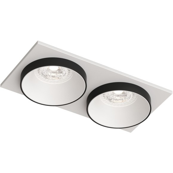 Встраиваемый светильник, IP 20, 50 Вт, GU10, Denkirs DK2422-BK Встраиваемый светильник, IP 20, 50 Вт, GU10, Denkirs DK2422-BK