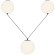Подвесной светильник Maytoni Twins MOD427PL-L30B3K