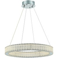 SL6008.113.01 Люстра подвесная ST-Luce Хром/Хром LED 1*30W 3000K LATOZZO