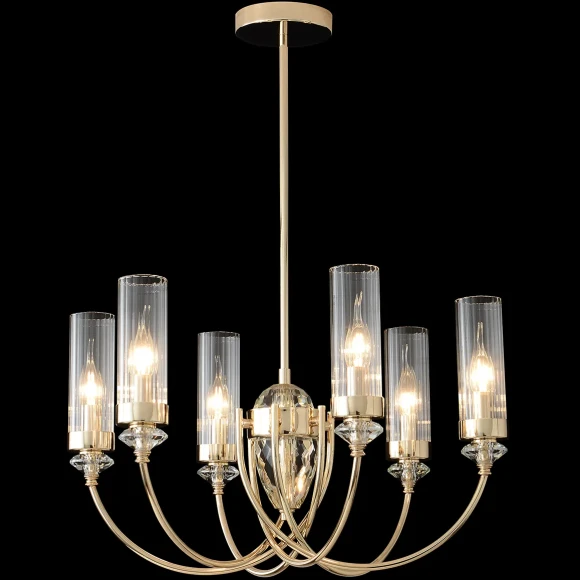 Люстра Crystal Lux SECRET SP6 GOLD 4050/306