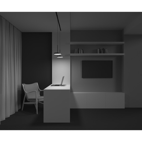 TR123-4-15W-DS-B Трековый магнитный SMART (App, Bluetooth Mesh, Алиса) светодиодный светильник Maytoni Exility CRI90+ 2700-6000К 769Лм 120° 15Вт