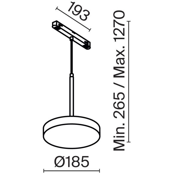 TR123-4-15W-DS-B Трековый магнитный SMART (App, Bluetooth Mesh, Алиса) светодиодный светильник Maytoni Exility CRI90+ 2700-6000К 769Лм 120° 15Вт