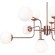 Люстра на штанге Maytoni MOD221-PL-12-G Erich под лампы 12xE14 40W