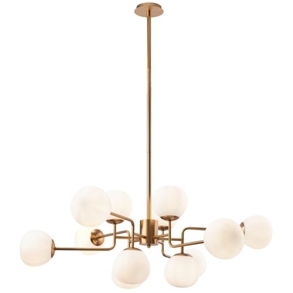 Люстра на штанге Maytoni MOD221-PL-12-G Erich под лампы 12xE14 40W