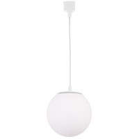 Однофазный двужильный трековый светильник Crystallux CLT 0.31 015 WH под сменную лампу Е27