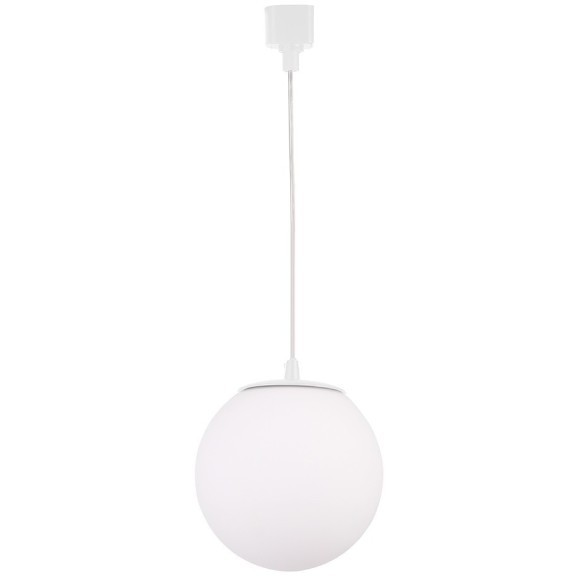 Однофазный двужильный трековый светильник Crystallux CLT 0.31 015 WH под сменную лампу Е27