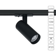 Трековый светильник Arte Lamp BENE A1935PL-1BK Трековый светильник Arte Lamp BENE A1935PL-1BK