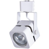 Однофазный двужильный трековый светильник Arte Lamp A1315PL-1WH MISAM под сменную лампу GU10