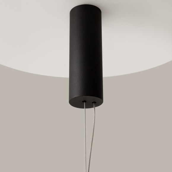 Подвесной светодиодный светильник с янтарными стеклянными плафонами LED 30Вт RA80 1500лм 3000К Maytoni Ritmo MOD381PL-L30B3K