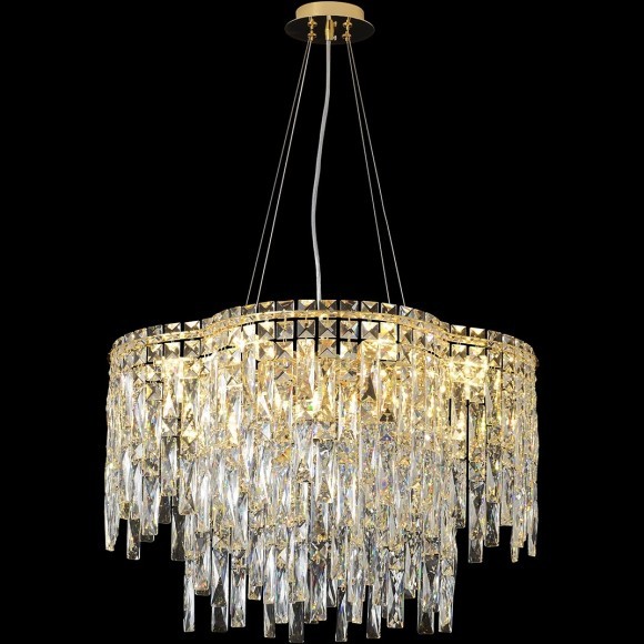 Люстра Crystal Lux ABRIL SP12 GOLD 0021/312