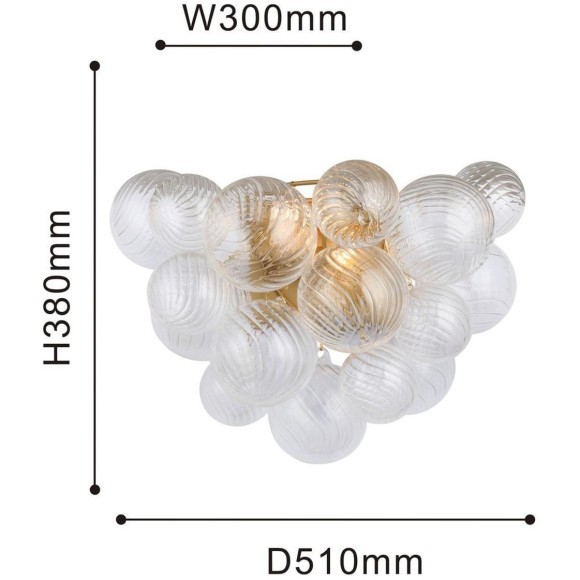 Настенный светильник Multibulla 4202-2W Настенный светильник Multibulla 4202-2W