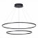ST605.443.91 Светильник подвесной ST-Luce Черный/Белый LED 1*91W 4000K Подвесные светильники