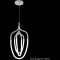 PERA SP50W LED CHROME 3492/250 Crystal Lux Подвесной светильник, хромированная арматура, белый акриловый рассеиватель, LED 50 Вт, 4000 К, 2200 Лм, CRI 80, IP20, 220 В