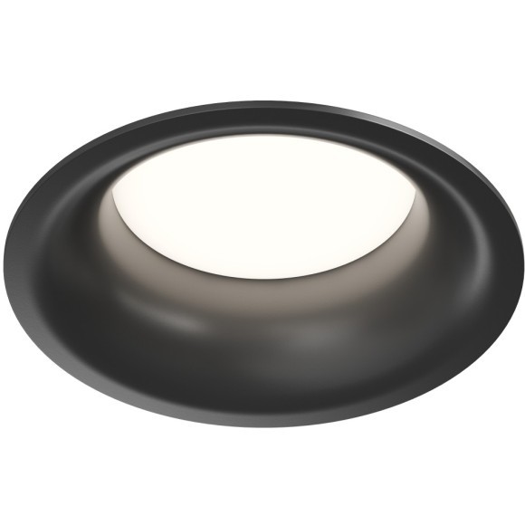 Встраиваемый светильник спот INER, до 15 Вт LED, GX53, IP20, алюминий, чёрный DK2150-BK