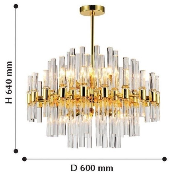 Потолочная люстра Сelebratio 2205-10P Потолочная люстра Сelebratio 2205-10P