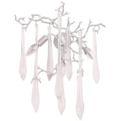 Бра Crystal Lux REINA AP3 SILVER PATINA Бра Crystal Lux REINA AP3 SILVER PATINA