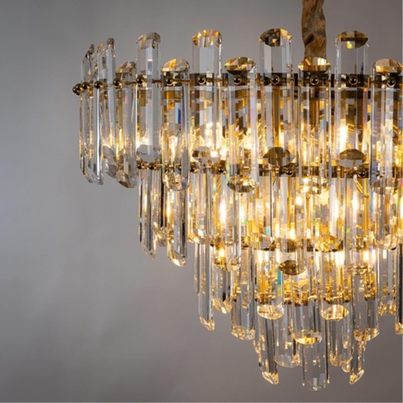 Люстра подвесная хрустальная Divinare ROSIE 3511/17 LM-8 Люстра подвесная хрустальная Divinare ROSIE 3511/17 LM-8