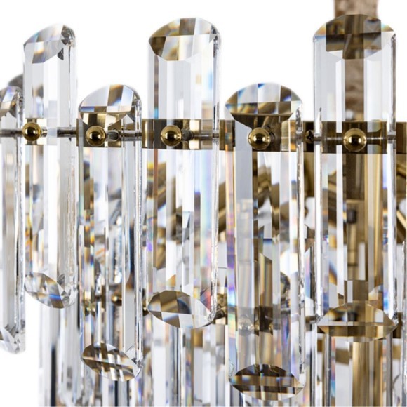 Люстра подвесная хрустальная Divinare ROSIE 3511/17 LM-8 Люстра подвесная хрустальная Divinare ROSIE 3511/17 LM-8