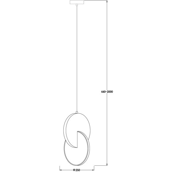 Подвесной светильник Nova FR6002PL-L15CH Подвесной светильник Nova FR6002PL-L15CH