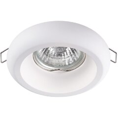Гипсовый светильник под покраску Novotech 370494 YESO под лампу 1xGU10 50W Гипсовый светильник под покраску Novotech 370494 YESO под лампу 1xGU10 50W