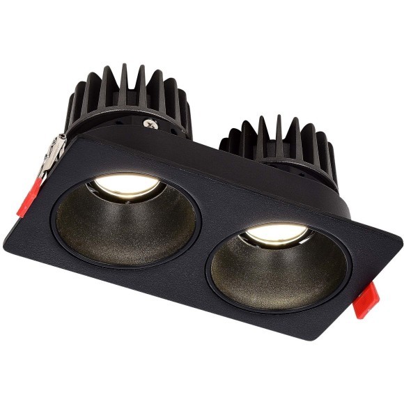 ST052.408.02 Встраиваемый корпус для светодиодного модуля серии ST850, ST851 ST-Luce Черный SHIFT