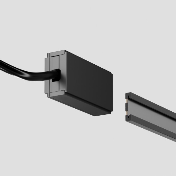 Ввод питания для гибкого шинопровода с проводом 100см Maytoni Flexity TRA200B-11B-100