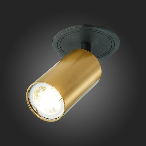 ST303.208.01 Св-к встр. Золотистый GU10 1*50W IP20 D90xH175 220V Без ламп Встраиваемые светильники ST303.208.01 Св-к встр. Золотистый GU10 1*50W IP20 D90xH175 220V Без ламп Встраиваемые светильники