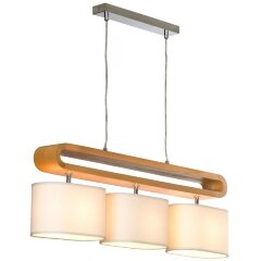 Подвесной светильник с 3 лампами Lussole LSF-2113-03 Nulvi IP21 под лампы 3xE27 180W Подвесной светильник с 3 лампами Lussole LSF-2113-03 Nulvi IP21 под лампы 3xE27 180W