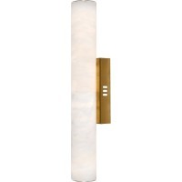 4038/05/01W Stilfort Solid Stone (Солид Стоун) Бронзовый настенный светильник с белым каменным плафоном LED
