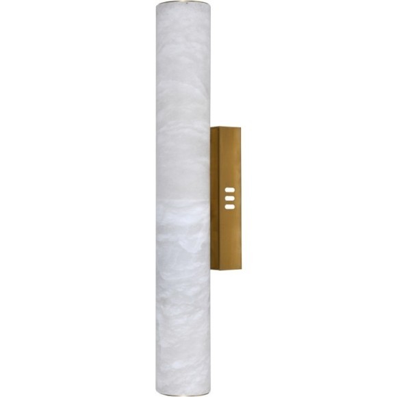 4038/05/01W Stilfort Solid Stone (Солид Стоун) Бронзовый настенный светильник с белым каменным плафоном LED