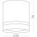 ST115.532.12 ST Luce Светильник потолочный, LED, 3000K 1х12W, 840Lm, Ra90, IP20, D79xH100, белый, угол 120° ST115.532.12 ST Luce Светильник потолочный, LED, 3000K 1х12W, 840Lm, Ra90, IP20, D79xH100, белый, угол 120°