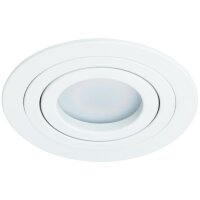 Встраиваемый светильник Arte Lamp A2167PL-1WH TARF под лампу 1xGU10 50W