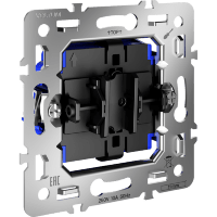 Механизм выключателя одноклавишного 10А, S70