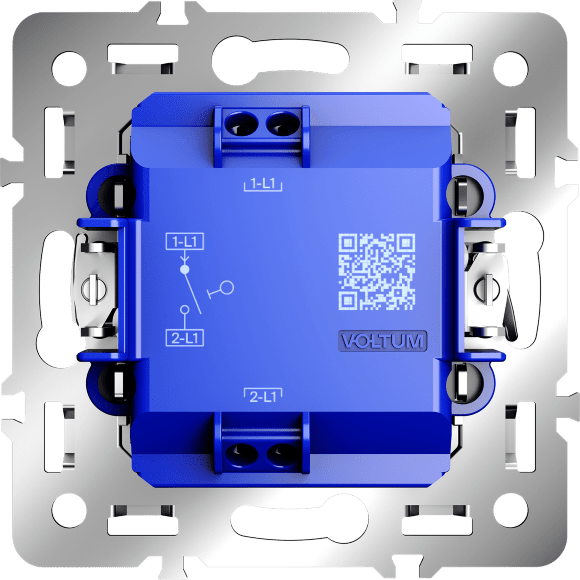 Механизм выключателя одноклавишного 10А, S70