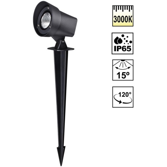 Светильник ландшафтный светодиодный грунтовой IP65 LED 13W 1040Лм 3000К Novotech LANDSCAPE 359218