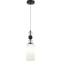 SL2003.403.01 Светильник подвесной ST-Luce черный/белый E27 1*40W AURORA