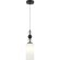 SL2003.403.01 Светильник подвесной ST-Luce черный/белый E27 1*40W AURORA