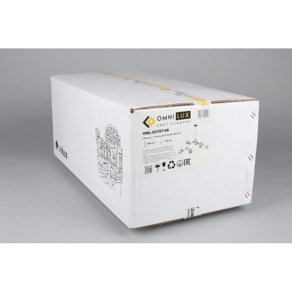 Подвесная люстра 937 OML-93707-08