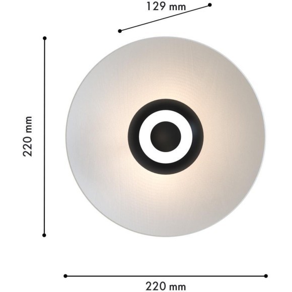 Настенный светильник Rueda 4287-1W