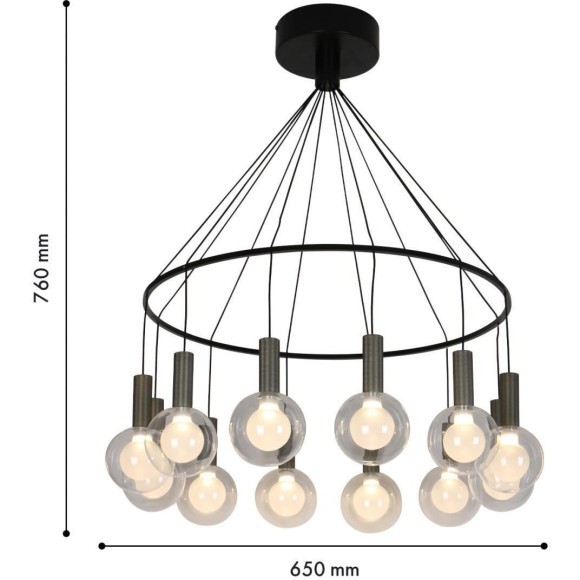 Подвесная люстра Kula 4378-12P