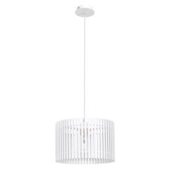 94026 NAROLA NAROLA Люстра потолочная с 1 лампой E27, 60Вт, диммируемая, металл, дерево