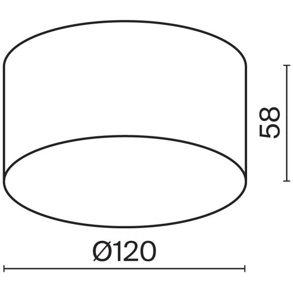 Потолочный светильник Outdoor O430CL-L15B3K