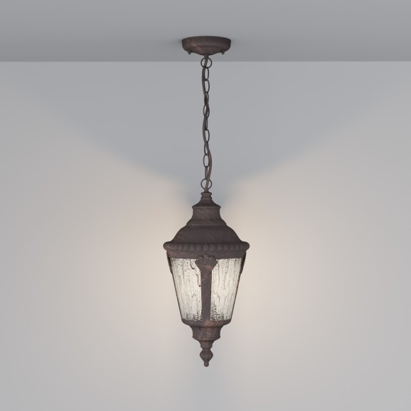 Уличный подвесной светильник Maytoni O029PL-01BZ Goiri IP44 под лампу 1xE27 60W