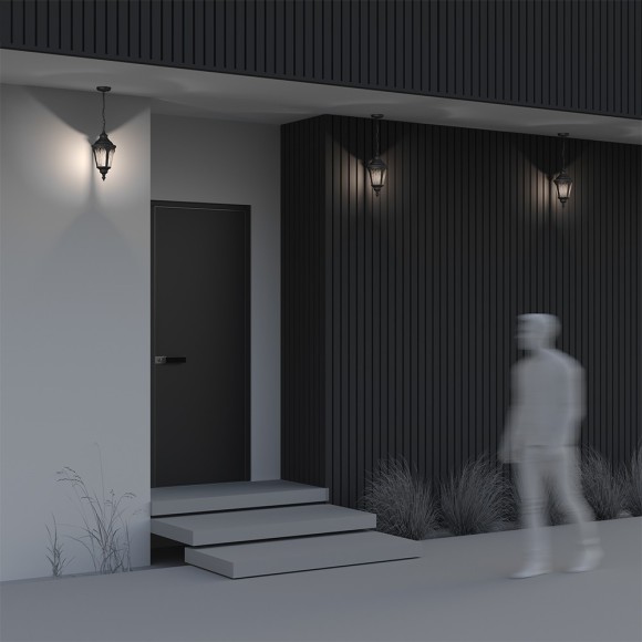 Уличный подвесной светильник Maytoni O029PL-01BZ Goiri IP44 под лампу 1xE27 60W