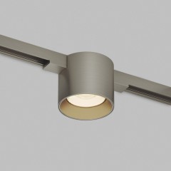Трековый светодиодный светильник Denkirs SHINE SPOT ZigBee DK5943-DN 48V 8Вт 2700–6000K IP20 темный никель