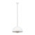 901136 GAETANO Подвесной светильник с одной лампой E27, 40Вт, белый, металл, H1100, Ø380