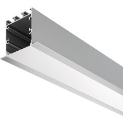 Алюминиевый профиль встраиваемый 50x35 ALM-5035-S-2M Алюминиевый профиль встраиваемый 50x35 ALM-5035-S-2M
