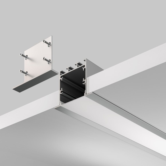 Алюминиевый профиль встраиваемый 50x35 ALM-5035-S-2M