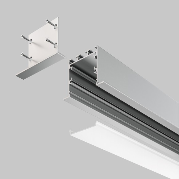 Алюминиевый профиль встраиваемый 50x35 ALM-5035-S-2M